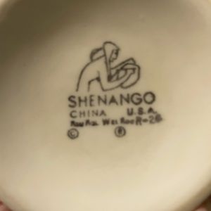 Shenago China tall glasses